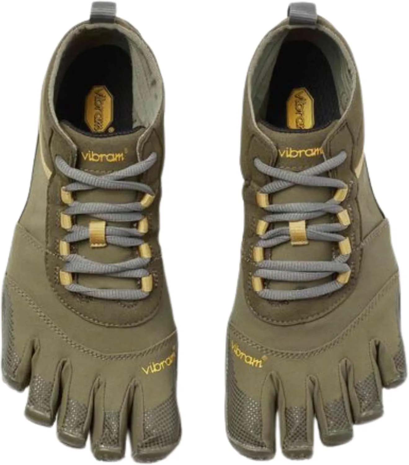 Vibram Men’s FiveFingers V-Trek Trail Hiking Shoes – Minimalist Outdoor Footwear with Wool Blend Upper, Megagrip Outsole, Lightweight, Durable for Trekking