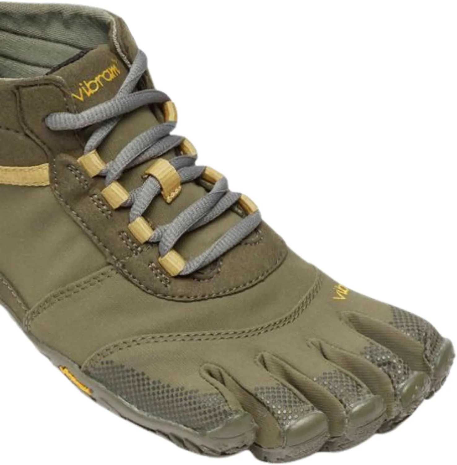 Vibram Men’s FiveFingers V-Trek Trail Hiking Shoes – Minimalist Outdoor Footwear with Wool Blend Upper, Megagrip Outsole, Lightweight, Durable for Trekking