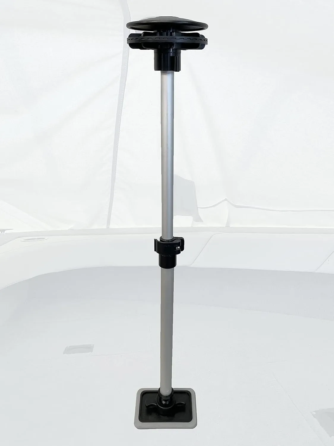 Vico Marine Boat Cover Support System – Includes Adjustable Pole (29.5 to 56 Inches), Vent 2, and Swivel Base – Easy Installation, UV-Resistant