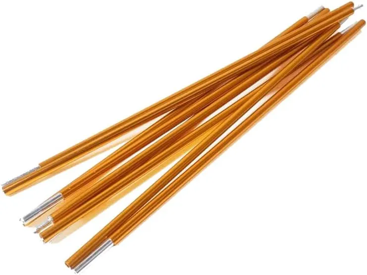 Vilemoon Aluminum Rod Tent Pole Replacement Tent Poles Accessories Multifunction Lightweight Tent Pole Repair Kit for Hiking Camping Outer Diameter 8.5mm