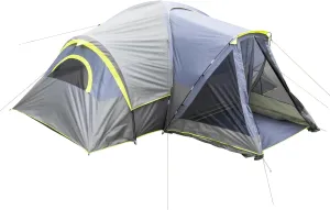 VINGLI Large Camping Tent 10 Person,Family Cabin Tents,3 Rooms,3 Doors and 2 Windows with Mesh,Waterproof,Big Tents for Outdoor,Camping,Family Gathering,Picnic,Dark Grey