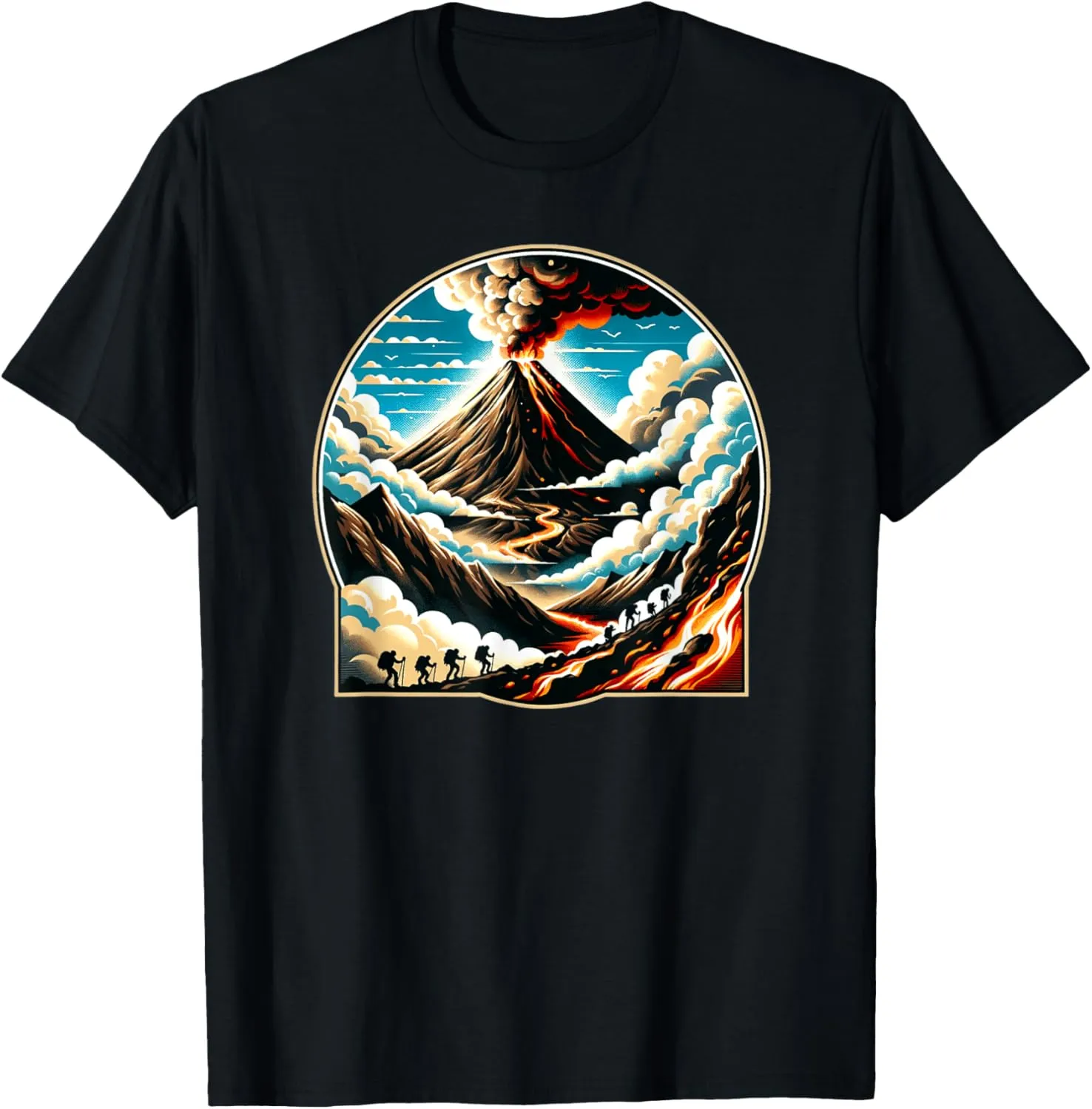 Volcano Hiking Volcano Trekking T-Shirt