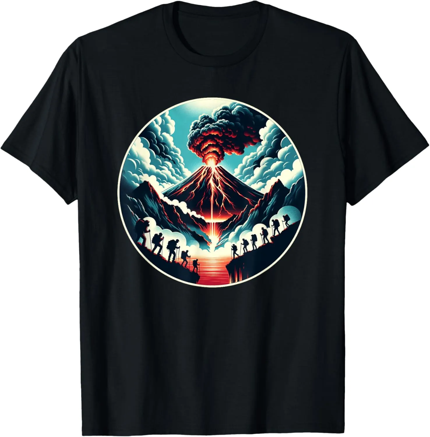 Volcano Hiking Volcano Trekking T-Shirt