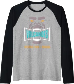 Volcanoes National Park Rwanda Gorilla Trekking Raglan Baseball Tee