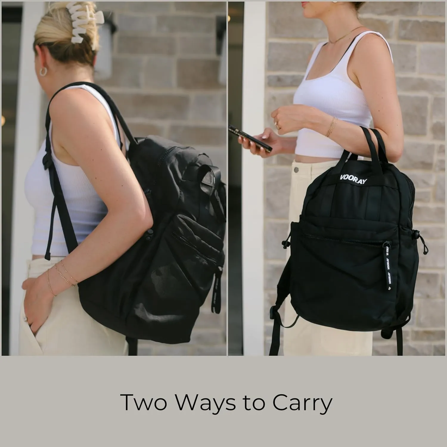 VOORAY 19L Katie Backpack, Large - Travel, Gym & Sports Backpack