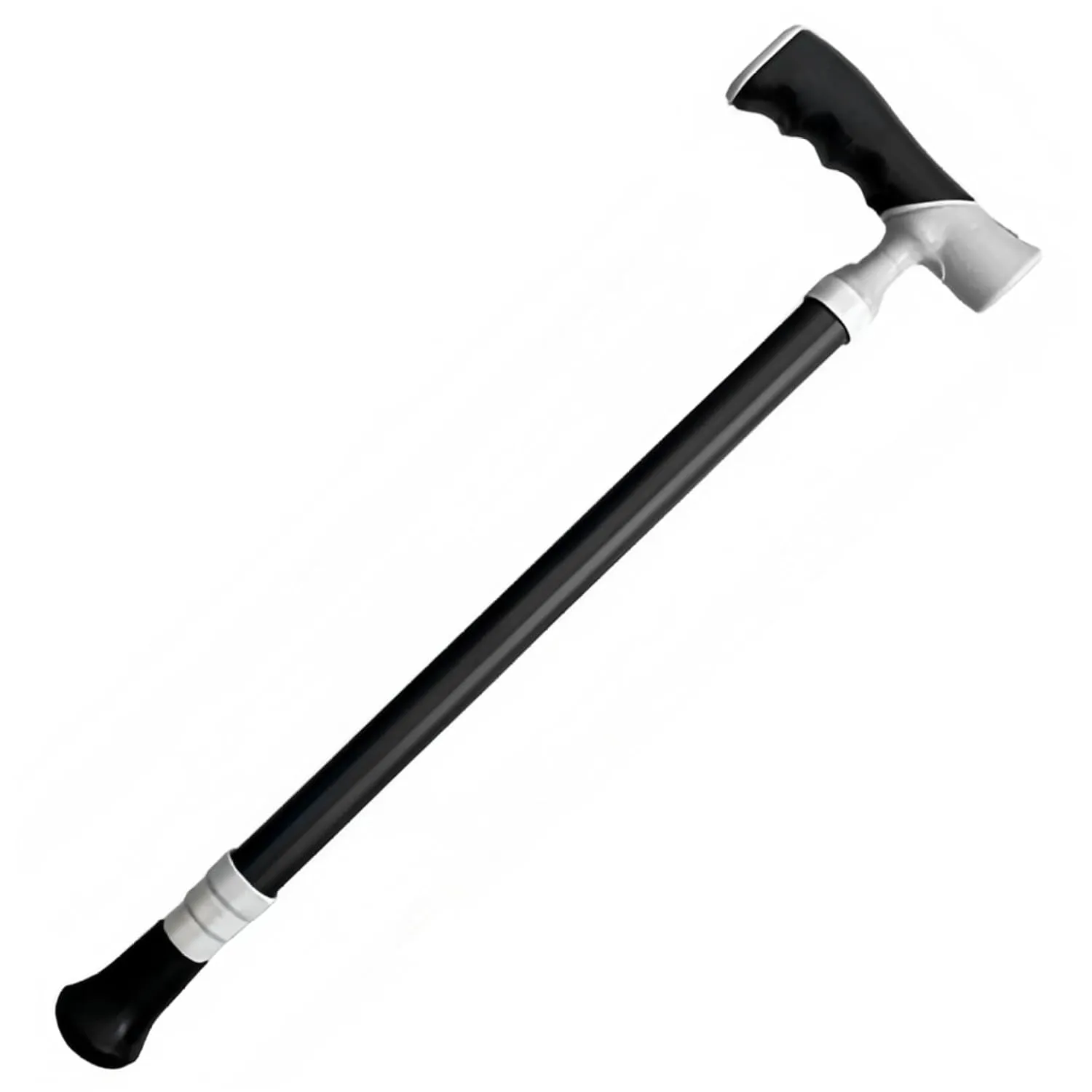 Walking Canes for Seniors, Collapsible Hiking Stick, 125kg Load Heavy Duty Trekking Poles with Foldable Non Slip Handle, Lightweight Portable Hiking Poles for Men and Women