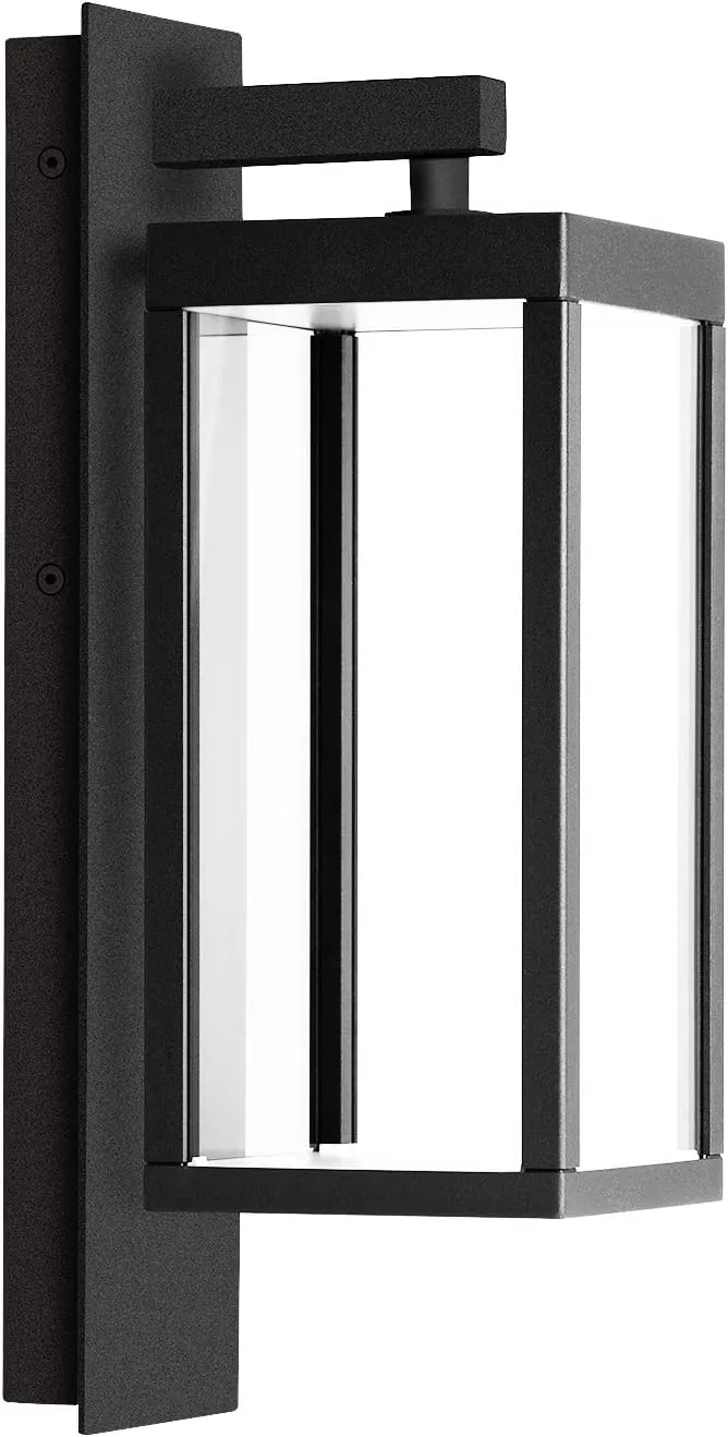 Wall Light Outdoor LED Wall Mount Lamp Classic Wall Sconce Lighting Lantern Fixture Grey Aluminum Lights for Porch Front Door Garden Yard Patio IP54 Waterproof 13W 800Lm 3000K