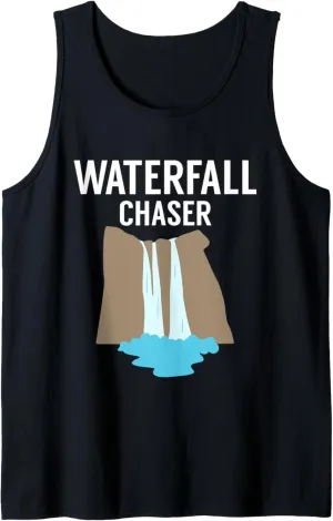 Waterfall Chaser Water Hiking Hiker Trekking Nature Outdoor Tank Top
