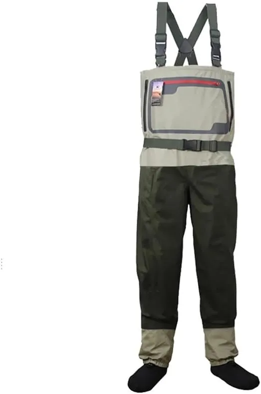 Waterproof Waders For Men's And Women's Outdoor Activities Fish Waders For Hiking And Fishing Easy To Put On And Take Off