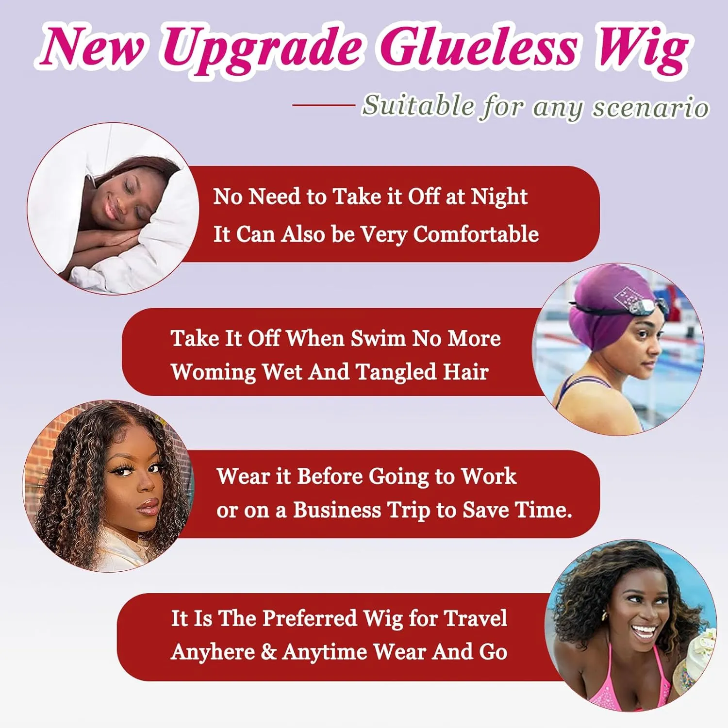 Wear And Go Glueless Wigs Human Hair Pre Plucked Pre Cut Curly Bob Wig Human Hair 5x5 Hd Lace Closure Ombre Water Wave Lace Front Wigs Human Hair Wigs For Black Women P1b/30 12inch