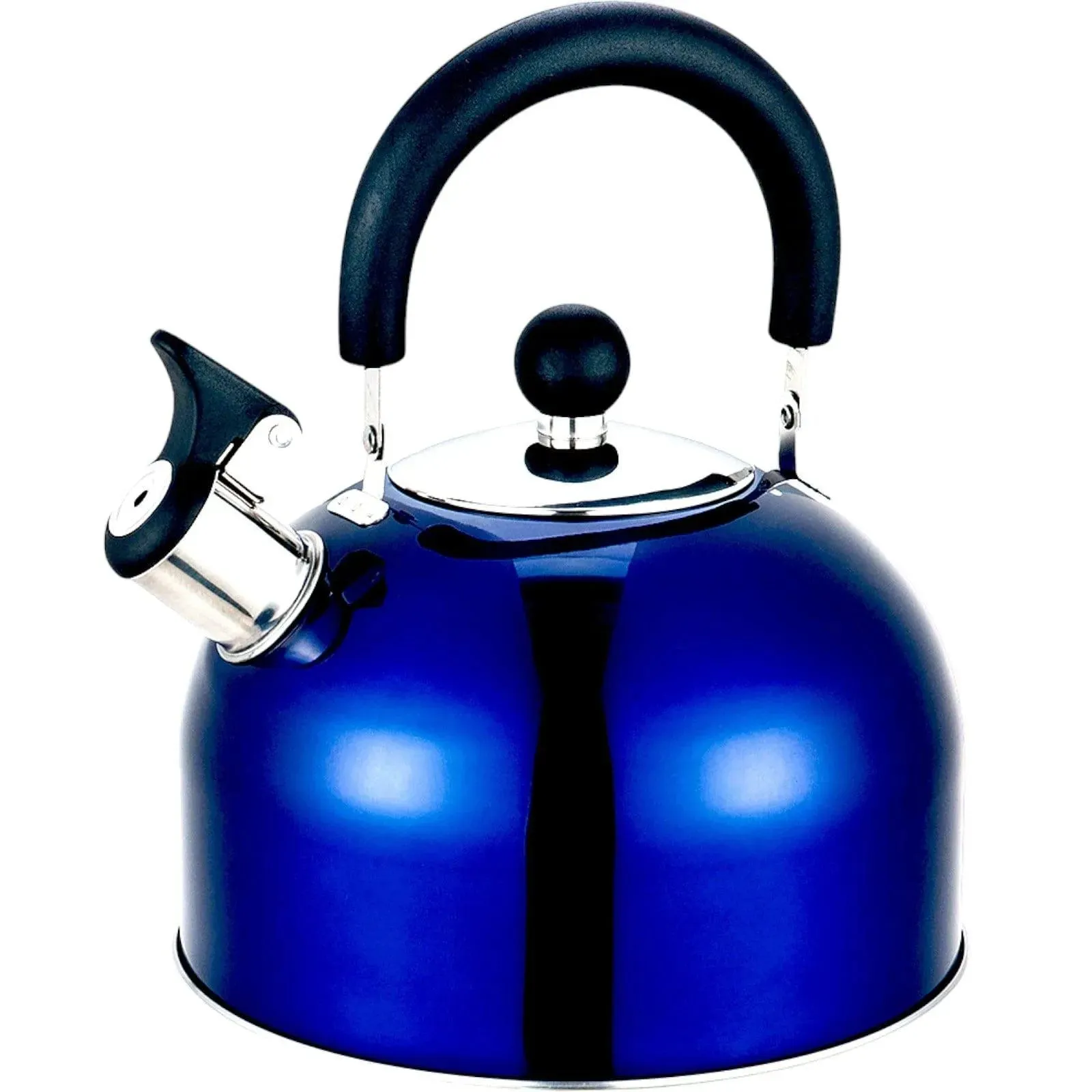 Whistling Kettle Stainless Steel Gas Electric Induction 2.5L - Choice Of Colour