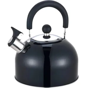 Whistling Kettle Stainless Steel Gas Electric Induction 2.5L - Choice Of Colour