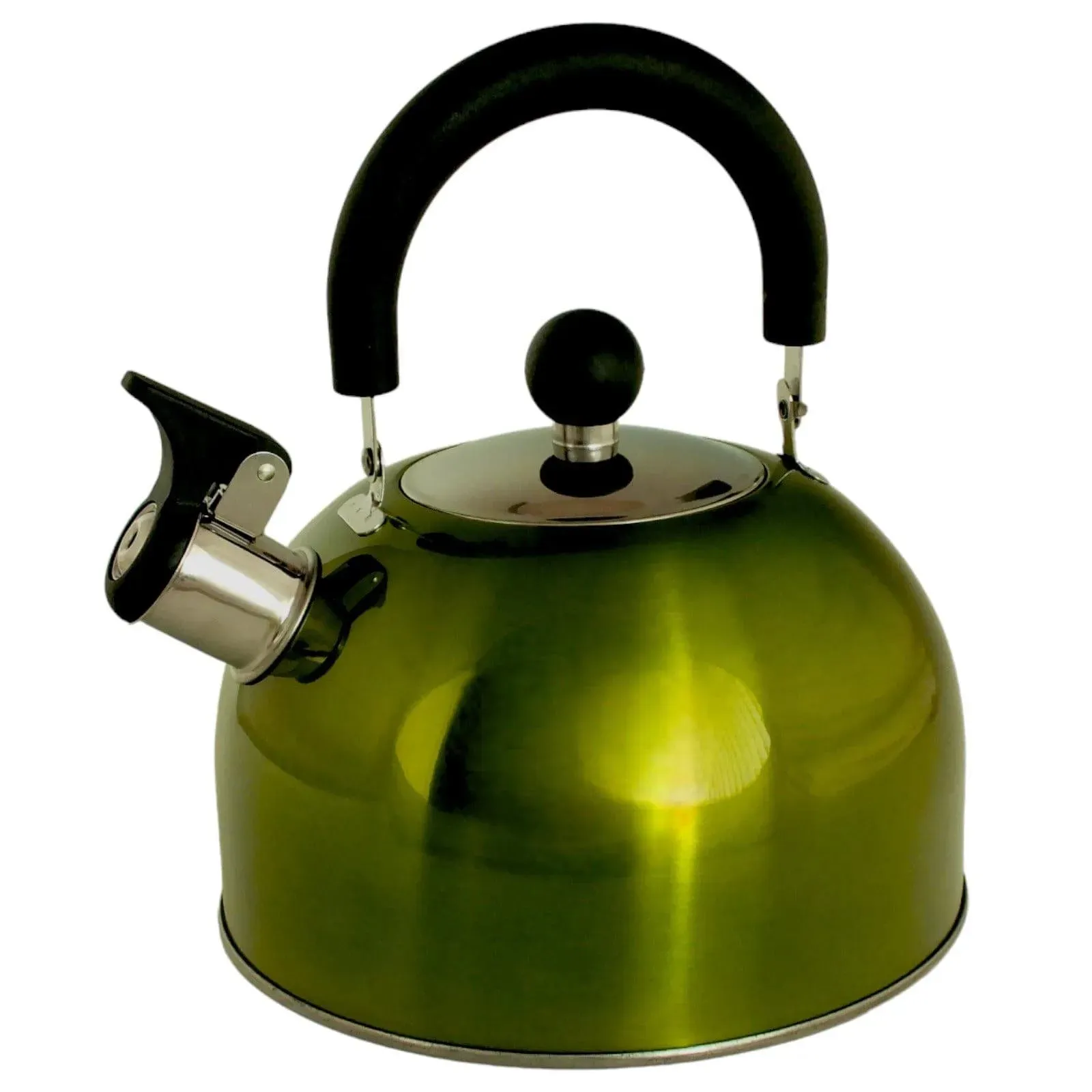 Whistling Kettle Stainless Steel Gas Electric Induction 2.5L - Choice Of Colour