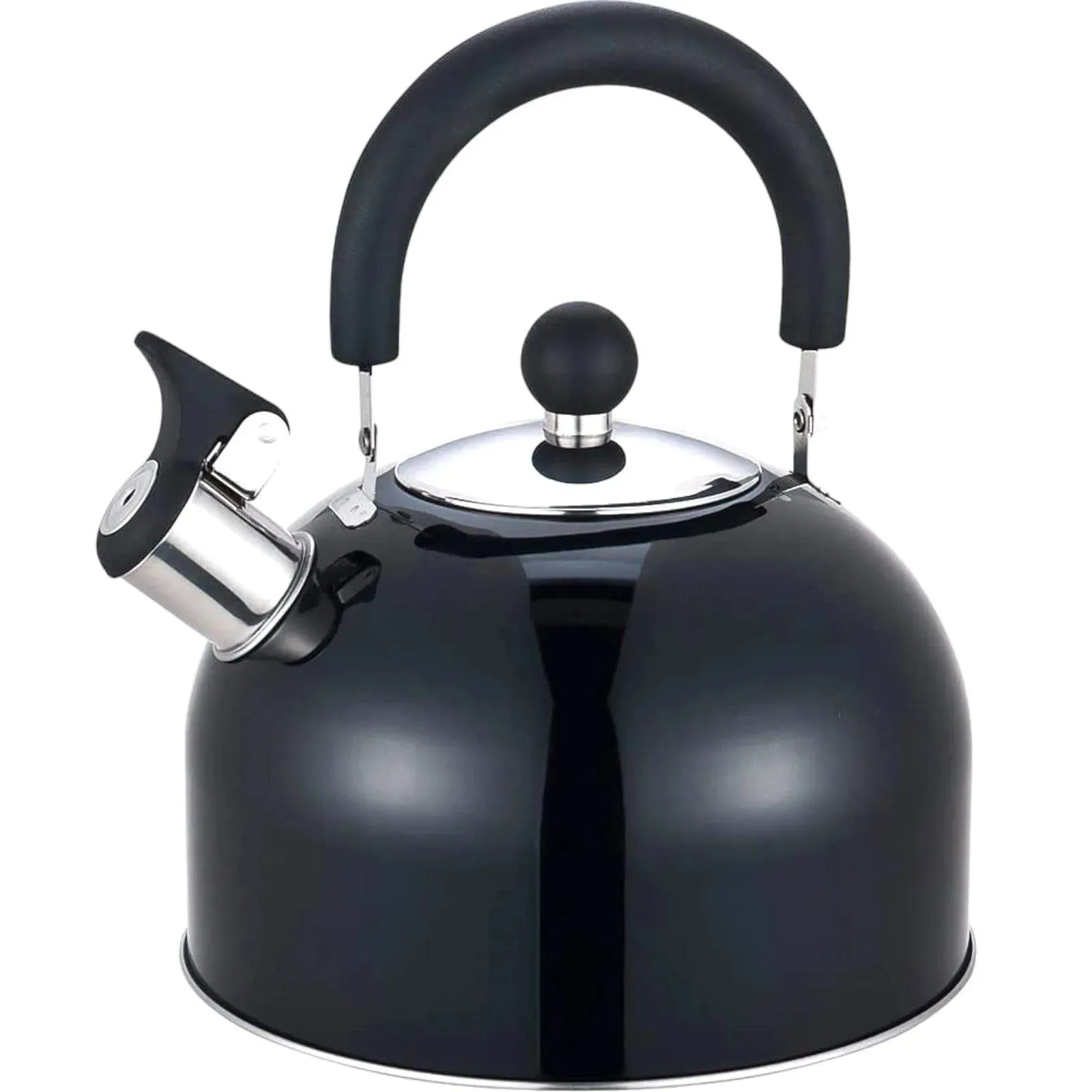 Whistling Kettle Stainless Steel Gas Electric Induction 2.5L - Choice Of Colour