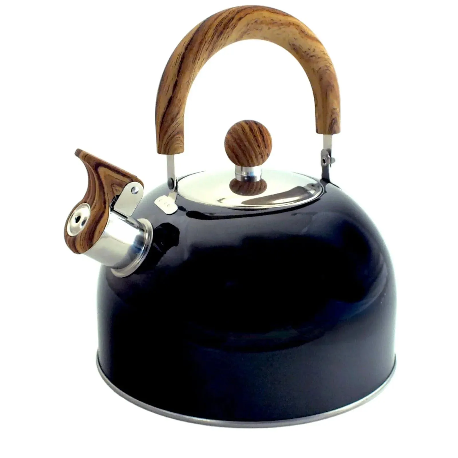 Whistling Kettle Stainless Steel Gas Electric Induction 2.5L - Choice Of Colour