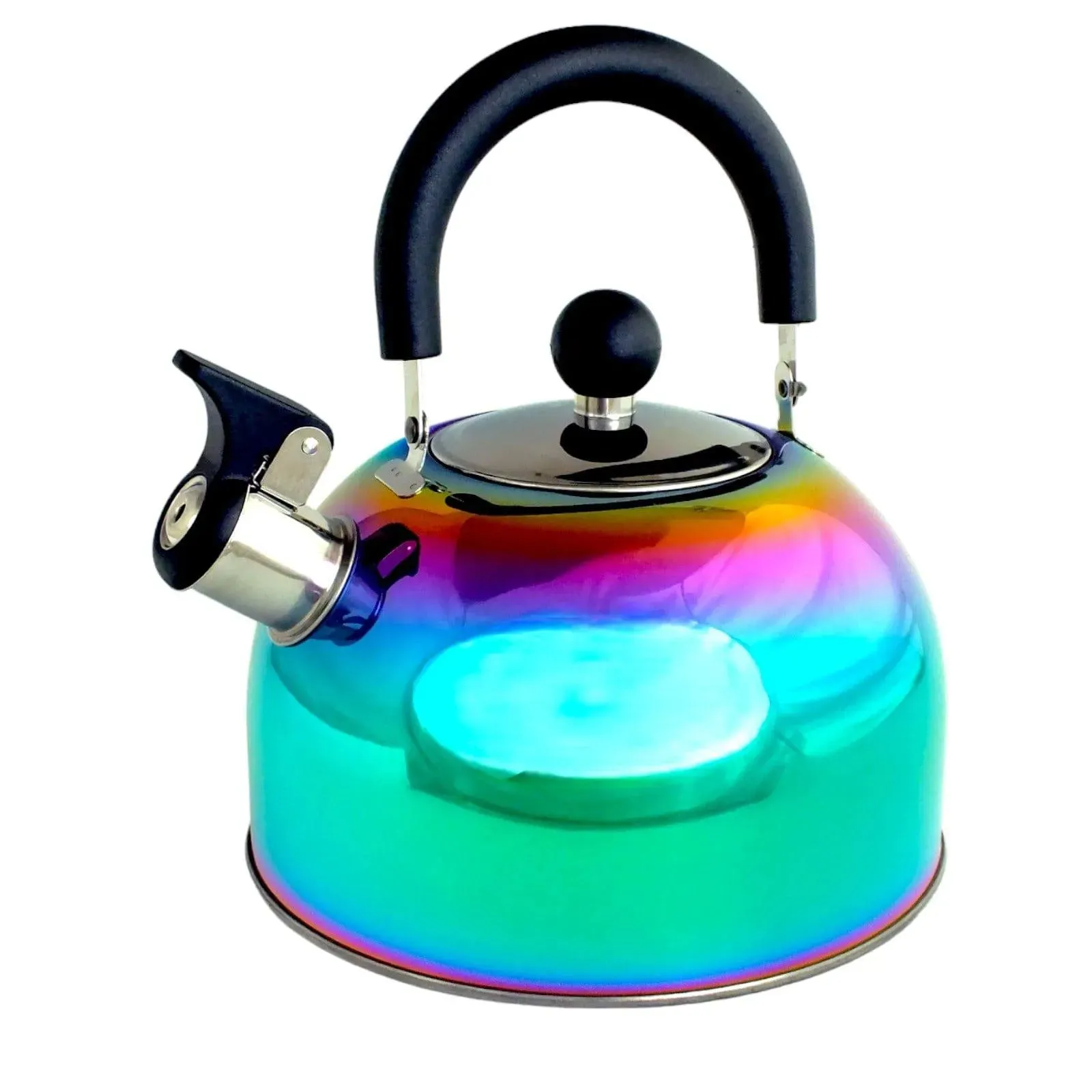 Whistling Kettle Stainless Steel Gas Electric Induction 2.5L - Choice Of Colour