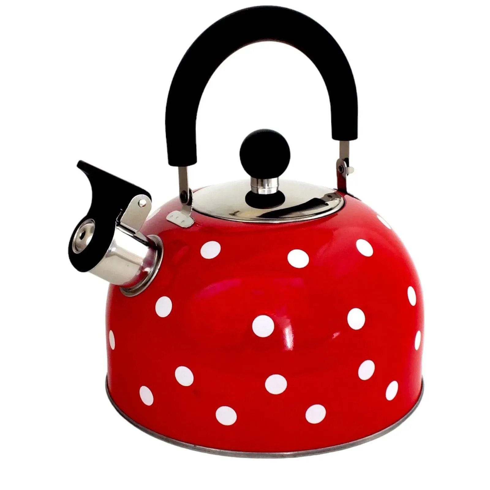 Whistling Kettle Stainless Steel Gas Electric Induction 2.5L - Choice Of Colour