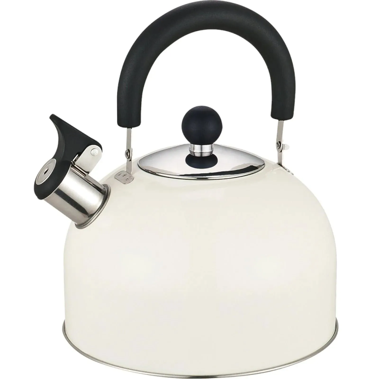 Whistling Kettle Stainless Steel Gas Electric Induction 2.5L - Choice Of Colour