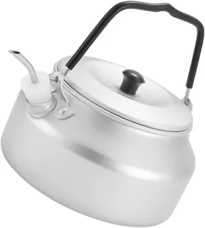 Whistling Outdoor Kettle Compact Stainless Steel Kettle for Camping Outdoor Cooking