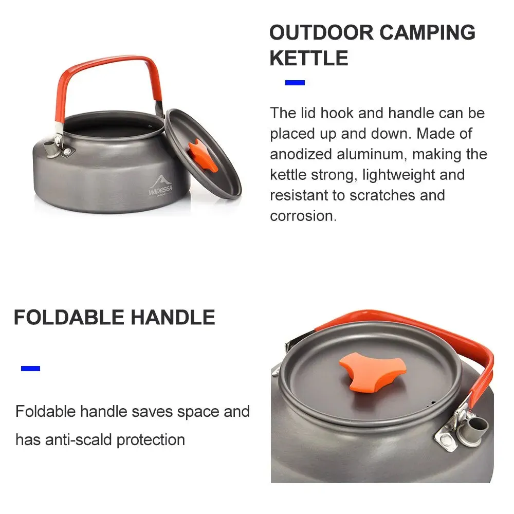 WIDESEA Camping Water Kettle – Lightweight Aluminium Alloy Outdoor Coffee & Tea Pot