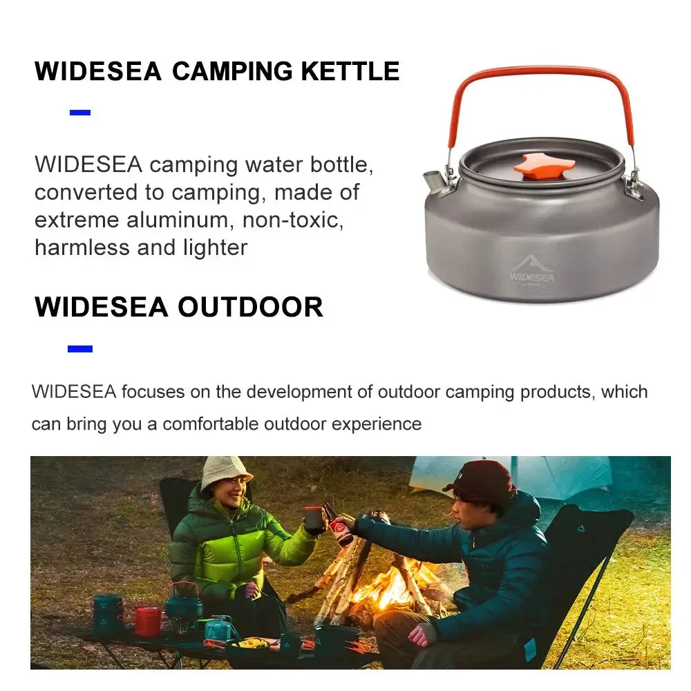 WIDESEA Camping Water Kettle – Lightweight Aluminium Alloy Outdoor Coffee & Tea Pot