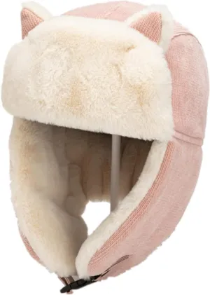 Winter Trapper Hat,Russian Ushanka Trooper Aviator Hats for Girl & Women,Snow Eskimo Hat with Ear Flaps for Cold Weather.