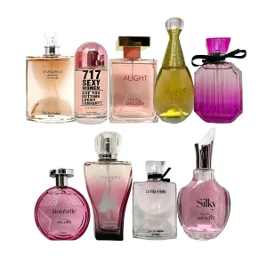 Women Perfume Random 3PCS Eau de Parfum Natural Spray Elegant Scent Fragrance for all Skin Types 3.4 Fluid Ounce