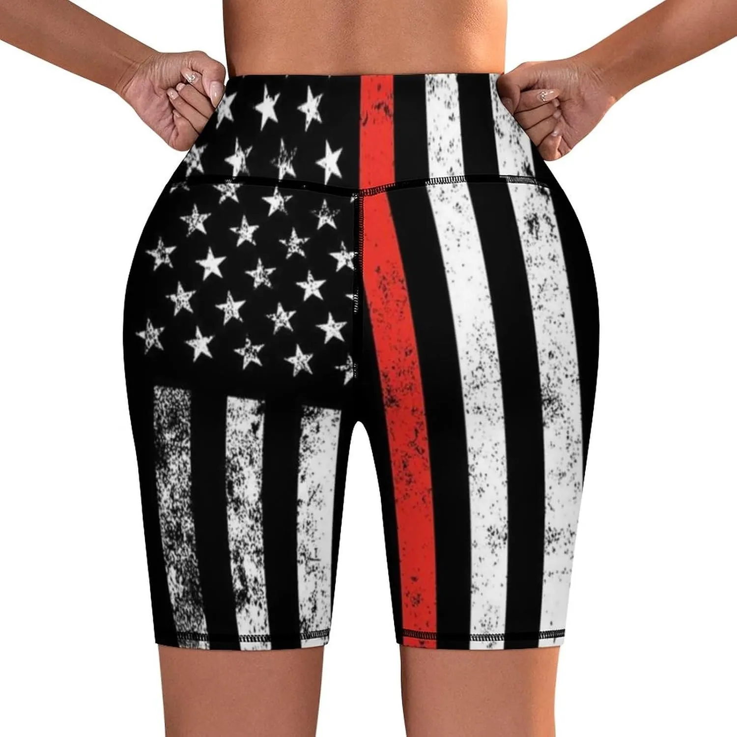 Women's High Waist Bike Shorts for Workout Sports Athletic Running Hiking Biker Yoga Gym