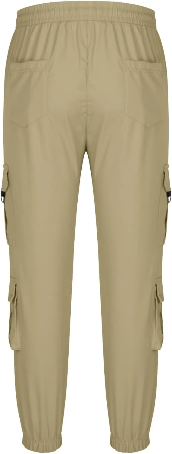 Work Pants for Men with Pocket Cargo Casual Relaxed Fit Joggers Athletic Sports Running Trendy Fashion Pants