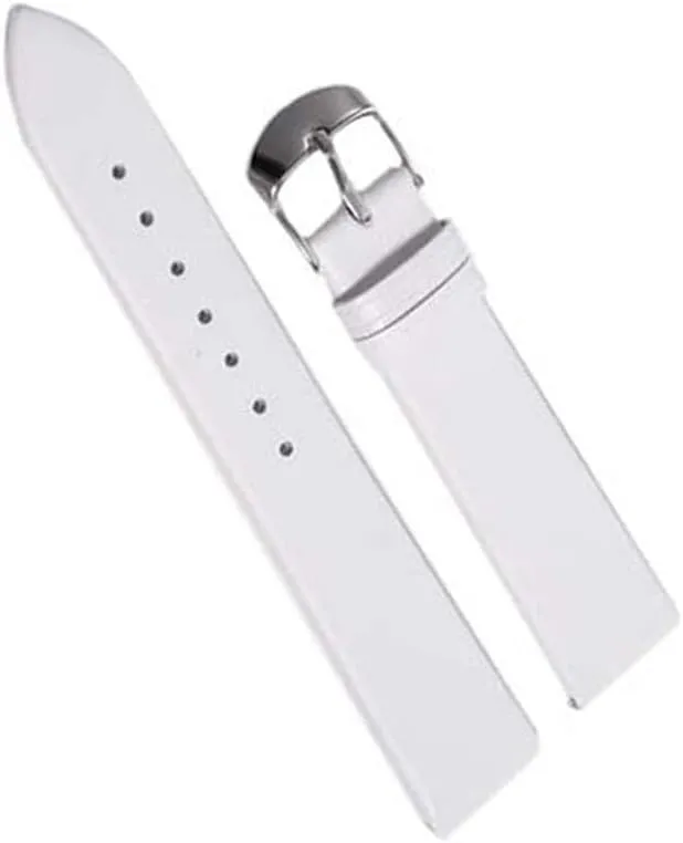 XLCZMYL Plain Weave Leather Watch strap 12 14 16 18 20 22 mm leather Watch band with Gold Pin buckle,2,22mm