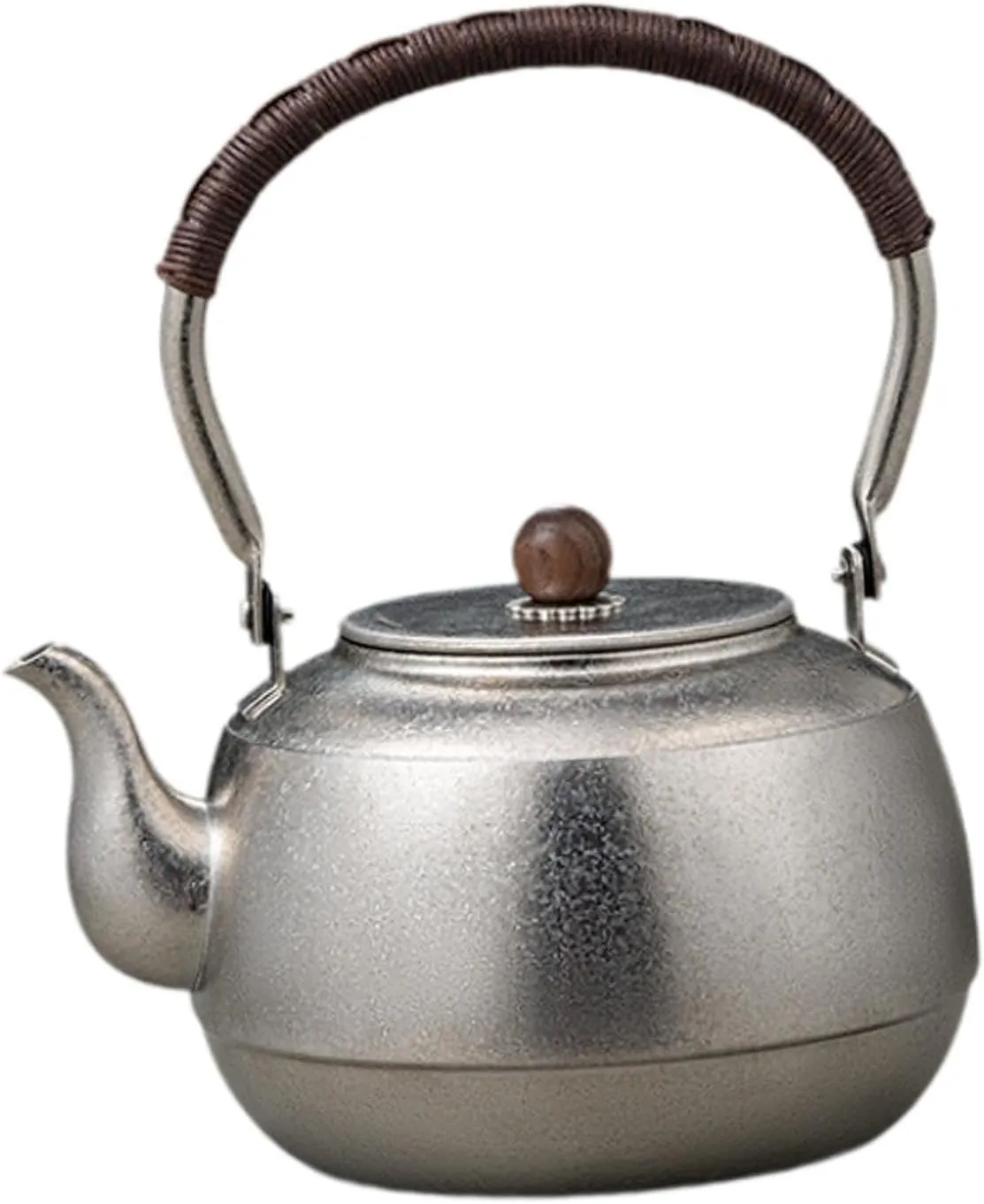 Yajuyi Camping Kettle Titanium Water Pot for Boiling Water, Drinkware Tea Pot Tea Kettle for Climbing Camping Traveling Fishing