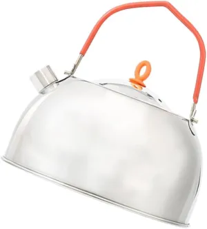 Yardwe Camping Teapot 0.6l Mini Kettle Stainless Steel Lightweight Perfect for Outdoor Hiking